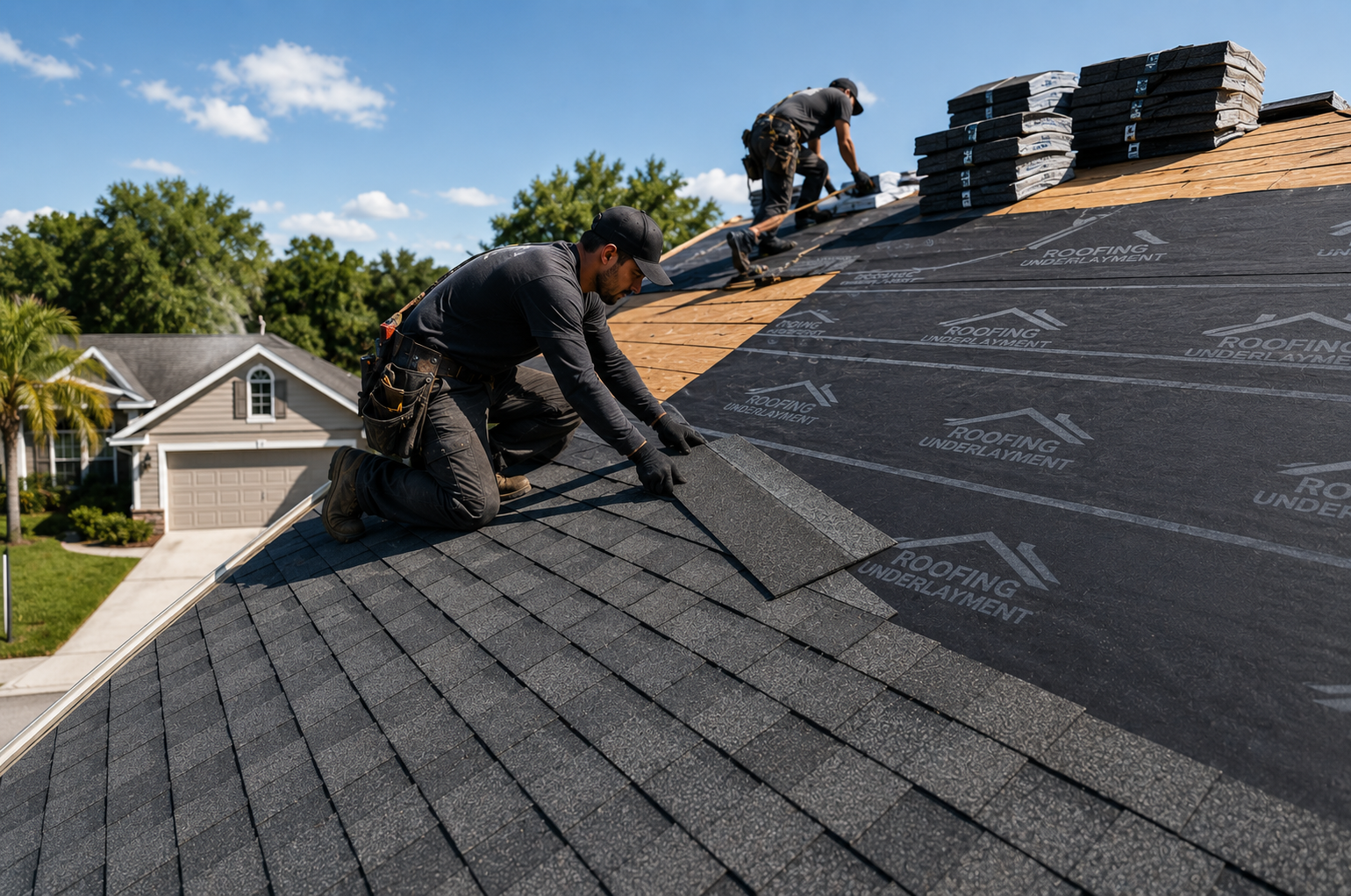 Professional roof replacement services in Florida